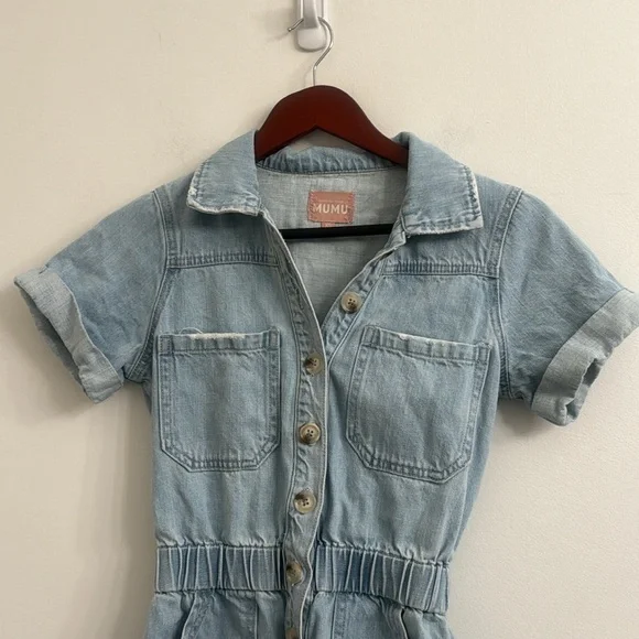 SHOW ME YOUR MUMU Cannon Romper in Dockside sz Xs - Picture 5 of 10